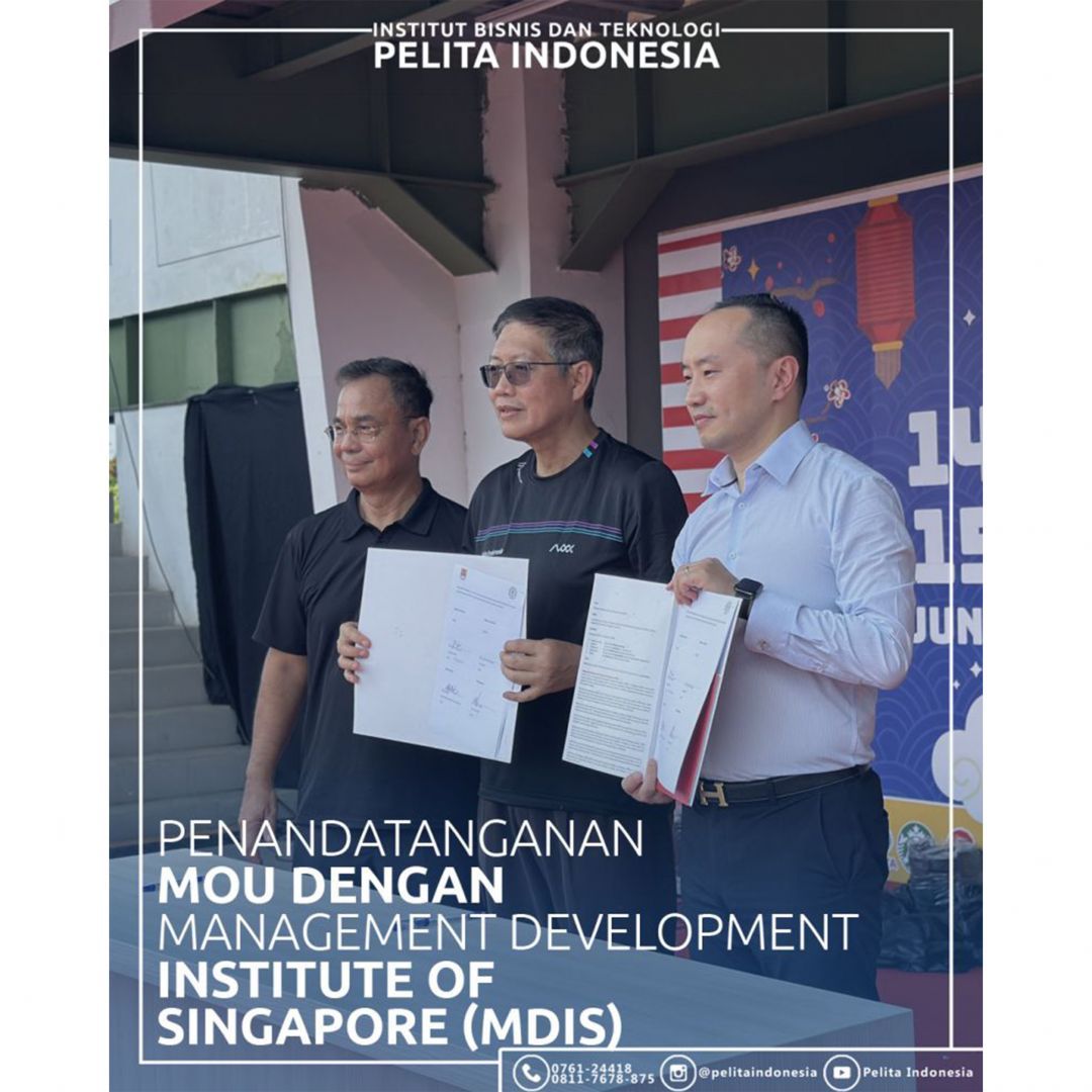 IBT Pelita Indonesia dan MDIS Singapura Teken MoU pada Studentpreneur Fair 2025