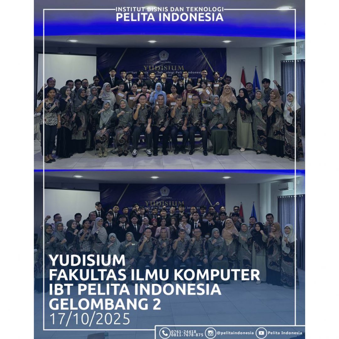 Yudisium FILKOM IBT Pelita Indonesia Periode 2 Tahun 2025