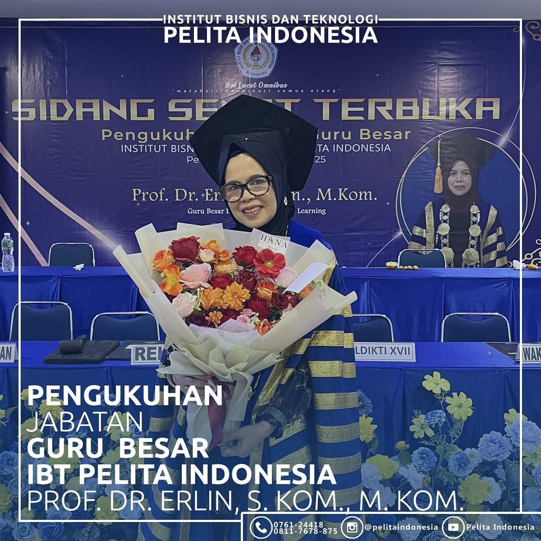 Pengukuhan Jabatan Guru Besar IBT Pelita Indonesia