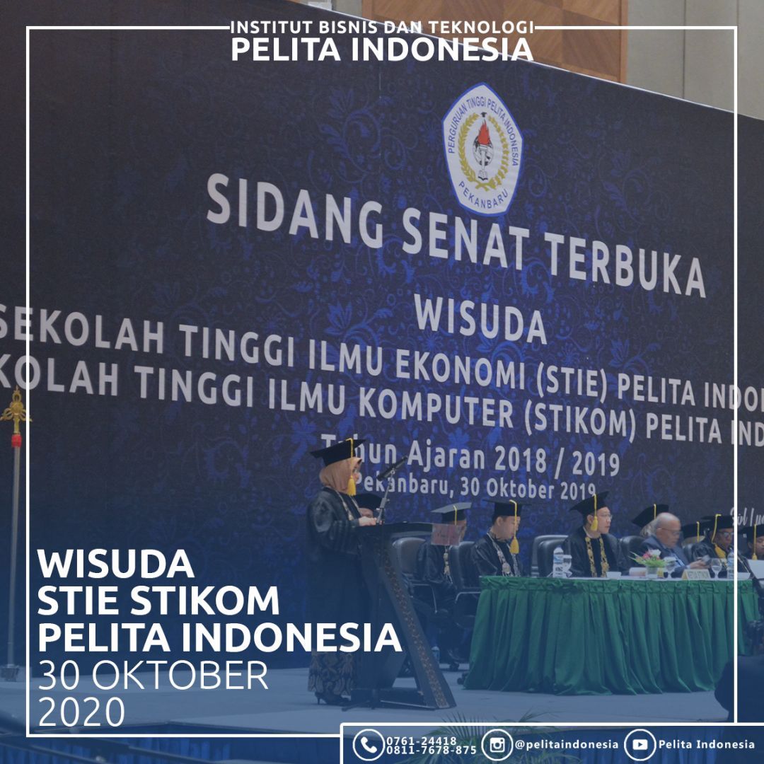 Gelar Wisuda Pelita Indonesia Luluskan 399 Alumni Baru
