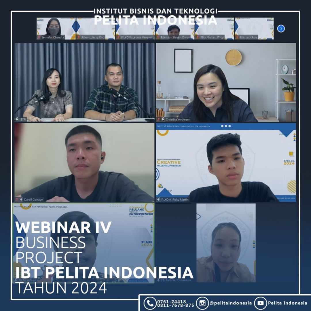 Webinar Penutup Program Business Project Tahun 2024