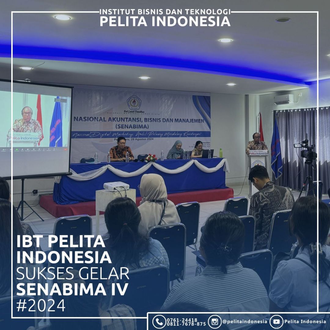 Magister Manajemen IBT Pelita Indonesia Menghelat Seminar Nasional