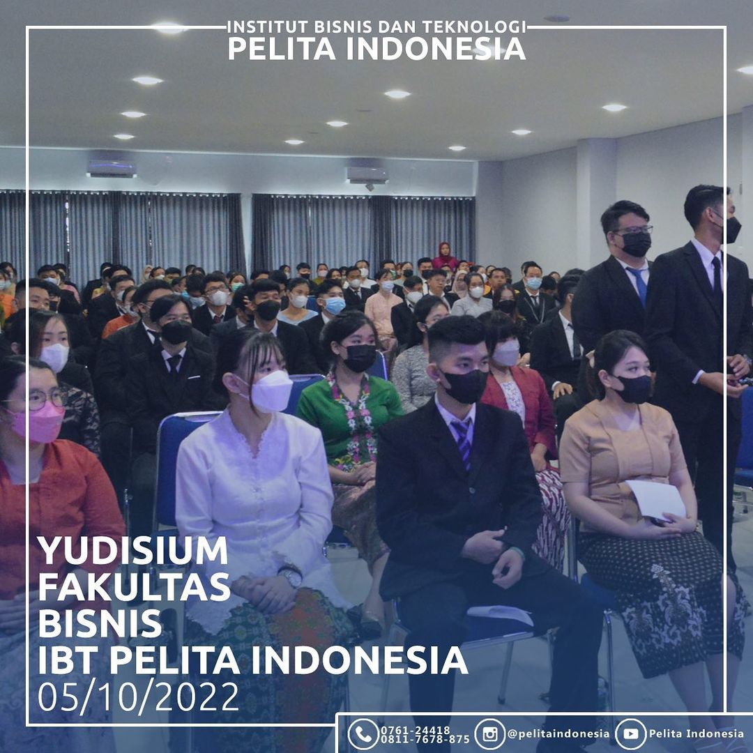Gelar Yudisium, Fakultas Bisnis IBT PI Menambah 121 Lulusan Di Tahun 2022