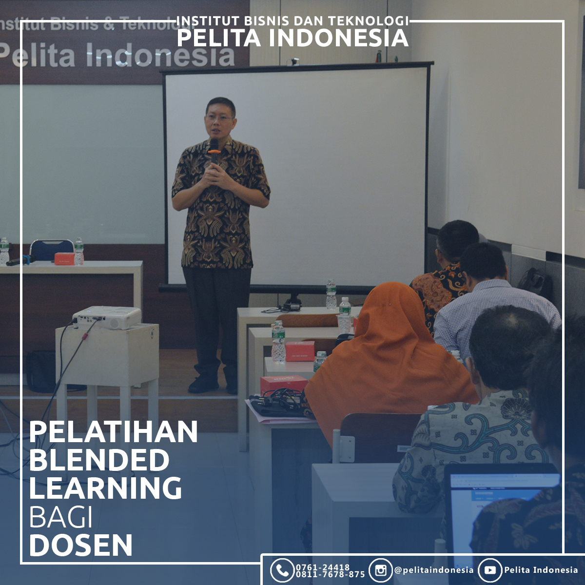 Persiapan Para Dosen Di Lingkungan Institut Bisnis dan Teknologi Pelita Indonesia (IBTPI) menghadapi Tantangan Perkuliahan Secara Daring